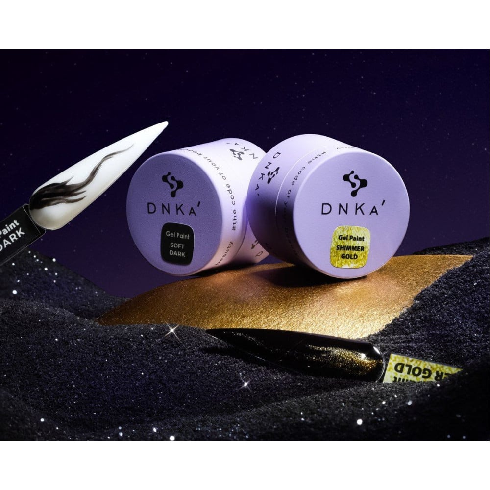 Гель-краска DNKa Gel Paint Shimmer Gold 5 мл Гель-краска DNKa Gel Paint Shimmer Gold 5 мл