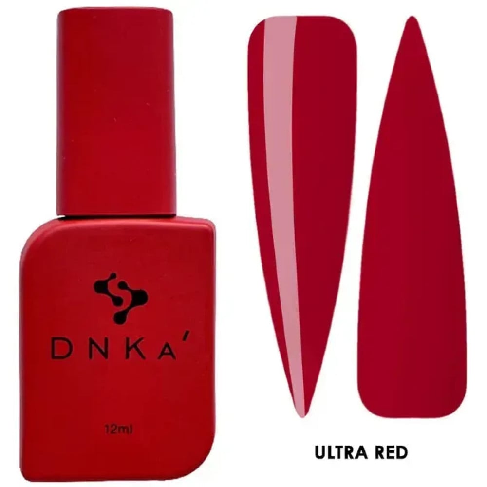 Гель-лак DNKa Ultra Red экстра красный 12 мл