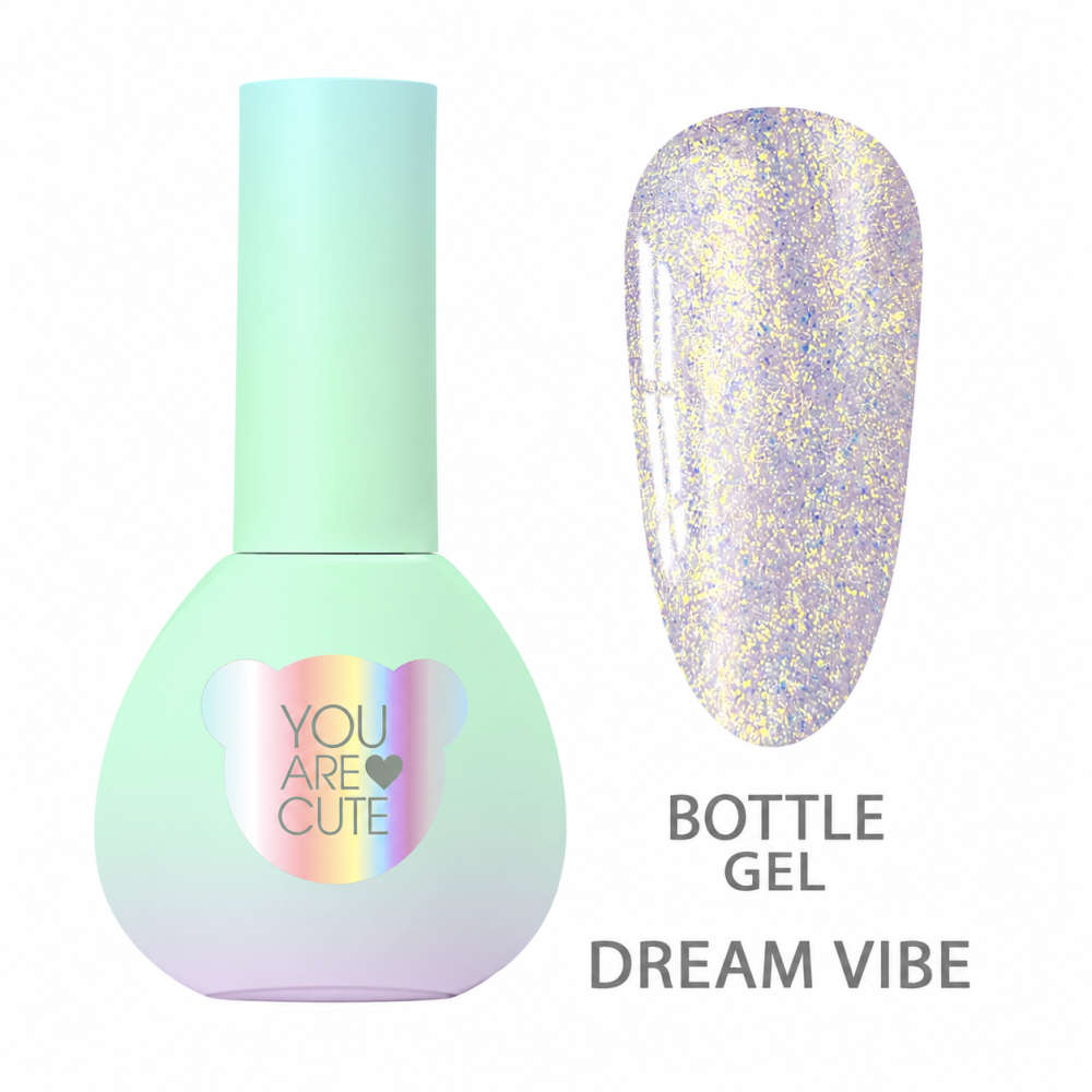 Жидкий гель You Are Cute Bottle Gel Vibe Dream для укрепления и моделирования с эффектом хамелеона 5 мл
