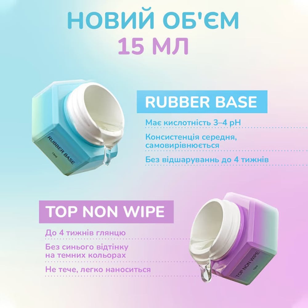 Топ для гель-лака без липкого слоя You Are Cute Top Non Wipe 15 мл