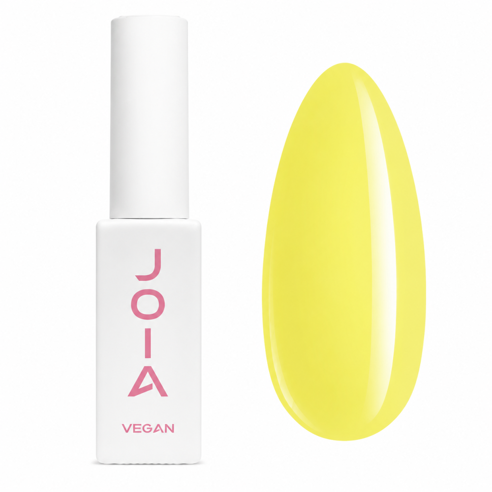 Гель-лак JOIA vegan Summer Capsule 180 Lemon Burst ярко-желтый лимонный 6 мл