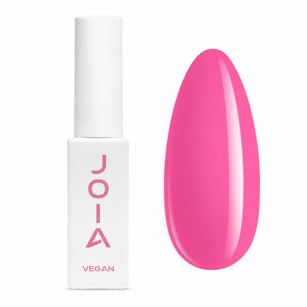 Гель-лак JOIA vegan Summer Capsule 185 Hot Candy Shock ярко-розовый неоновый 6 мл