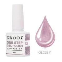 Гель-лак однофазный Crooz One Step Shimmer 030 све... Гель-лак однофазный Crooz One Step Shimmer 030 све...