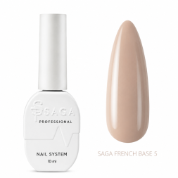 База камуфлирующая Saga Professional French Base 05 бежевый нюд 10 мл