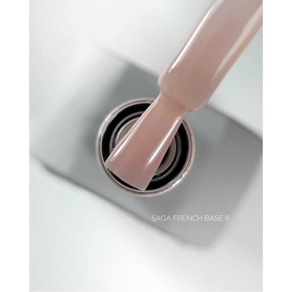 База камуфлирующая Saga Professional French Base 06 серо-бежевый 10 мл