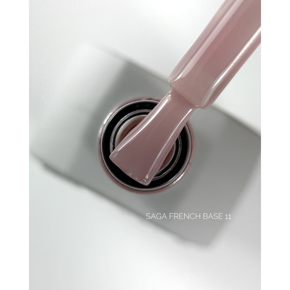 База камуфлирующая Saga Professional French Base 11 бежево-лиловый 10 мл