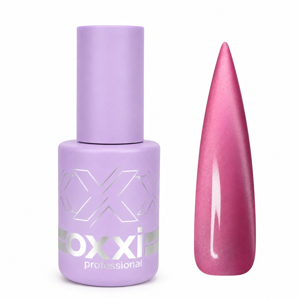 Гель-лак Oxxi Professional Summer Silk Cat 001 розовый с перламутром 10 мл