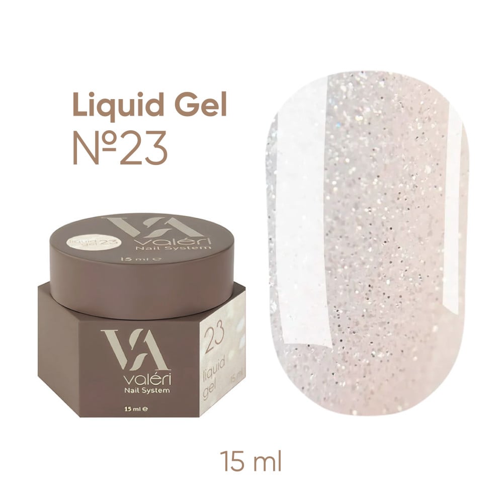 Жидкий гель Valeri Liquid Gel 023 15 мл Жидкий гель Valeri Liquid Gel 023 15 мл