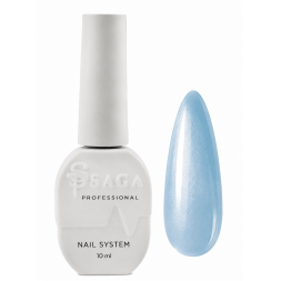 Гель-лак Saga Professional Cat Crystal 05 голубой Бриджертон 10 мл
