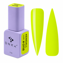 Гель-лак DNKa Polish Gel 0118 Kendall неоновый лимон-лайм 7 мл Гель-лак DNKa Polish Gel 0118 Kendall неоновый лимон-лайм 7 мл
