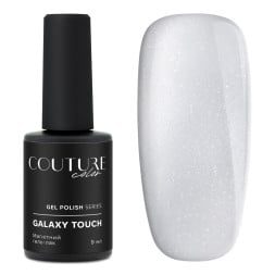 Гель-лак Couture Color Galaxy Touch Cat Eye GT 19 прозрачный с жемчужным сиянием 9 мл