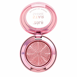 Блестки для век ZOLA Star Shine Sparkle Silver Pink