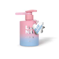 Лосьон для тела Luna Body Lotion Blue Berry с ароматом голубики и микрочастицами шиммера 300 мл Лосьон для тела Luna Body Lotion Blue Berry с ароматом голубики и микрочастицами шиммера 300 мл