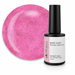 База светоотражающая Nails Molekula Flash Base Secret Kiss Тайный поцелуй. 12 мл