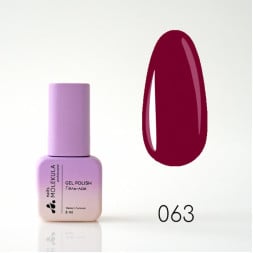 Гель-лак Nails Molekula 063 вишневий. 6 мл