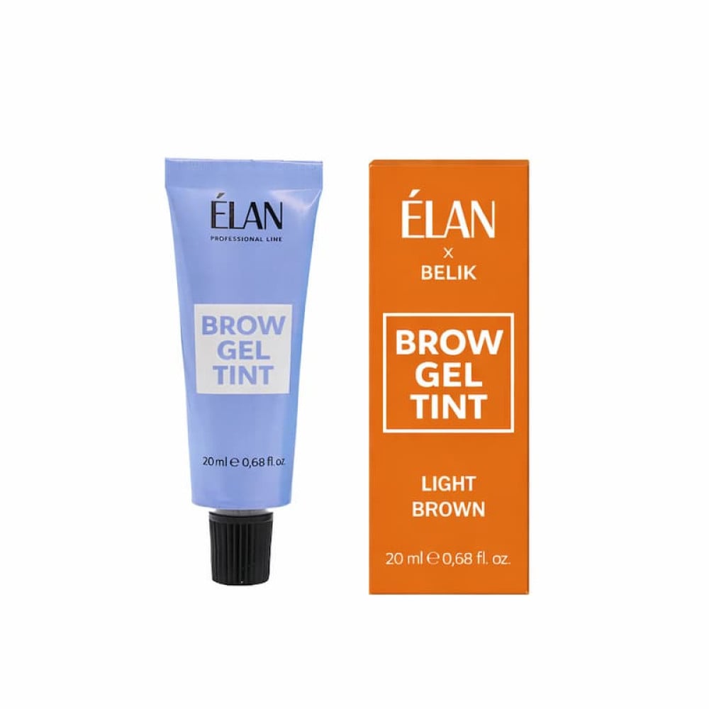 Гель-фарба для брів ELAN Light Brown 20 мл