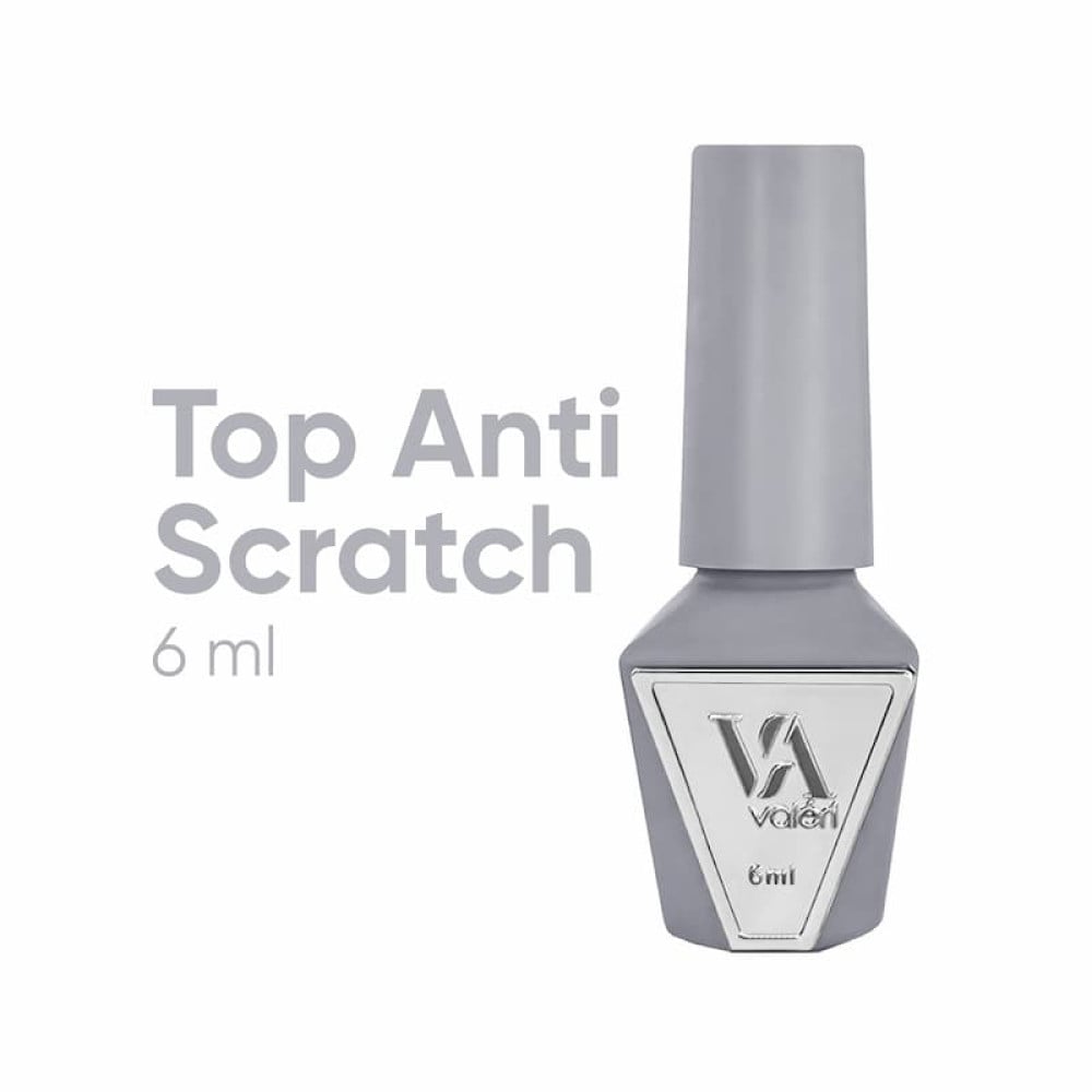 Топ для гель-лаку без липкого шару Valeri Top Anti Scratch UV-Filters з УФ фільтром 6 мл