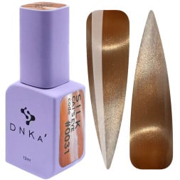 Гель-лак DNKa Polish Gel Cats Eye Silk 0031 карамель 12 мл