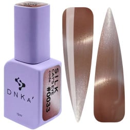Гель-лак DNKa Polish Gel Cats Eye Silk 0033 фанго 12 мл