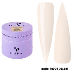 Гель для моделирования DNKa Builder Gel Light 0004 Desert нейтральный нюд 15 мл