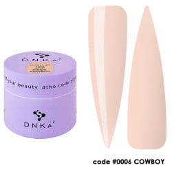 Гель для моделирования DNKa Builder Gel Light 0006 Cowboy теплый нюд 15 мл