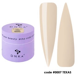Гель для моделирования DNKa Builder Gel Light 0007 Texas нюд 15 мл