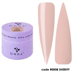 Гель для моделирования DNKa Builder Gel Light 0008 Sheriff теплый нюд 15 мл