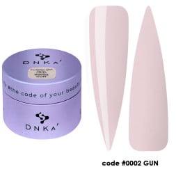 Гель для моделирования DNKa Builder Gel Light 0002 Gun теплый молочно-серый 30 мл