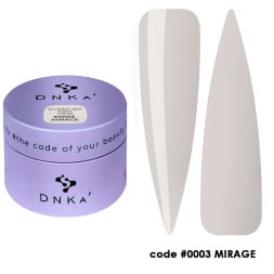 Гель для моделирования DNKa Builder Gel Light 0003 Mirage серо-бежевый 30 мл
