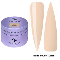 Гель для моделирования DNKa Builder Gel Light 0005 Sunset сгущенное молоко 30 мл