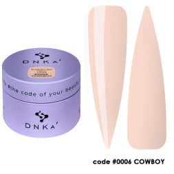 Гель для моделирования DNKa Builder Gel Light 0006 Cowboy теплый нюд 30 мл