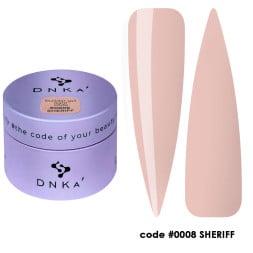 Гель для моделирования DNKa Builder Gel Light 0008 Sheriff теплый нюд 30 мл