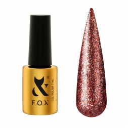 Гель-лак F.O.X Moulin Rouge 004 Flasback світловідбиваючий класичний яскраво-червоний 7 мл Гель-лак F.O.X Moulin Rouge 004 Flasback світловідбиваючий класичний яскраво-червоний 7 мл