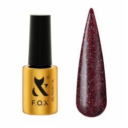 Гель-лак F.O.X Moulin Rouge 005 Flasback світловідбиваючий насичений темно-червоний 7 мл Гель-лак F.O.X Moulin Rouge 005 Flasback світловідбиваючий насичений темно-червоний 7 мл