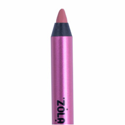 Карандаш для губ гелевый ZOLA Gel Lip Pencil 104 Dusty Orchid приглушенный розово-коричневый
