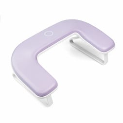 Підлокітник для рук Onail Purple настільний на пластикових ніжках  34.5х19.3х12.4 см