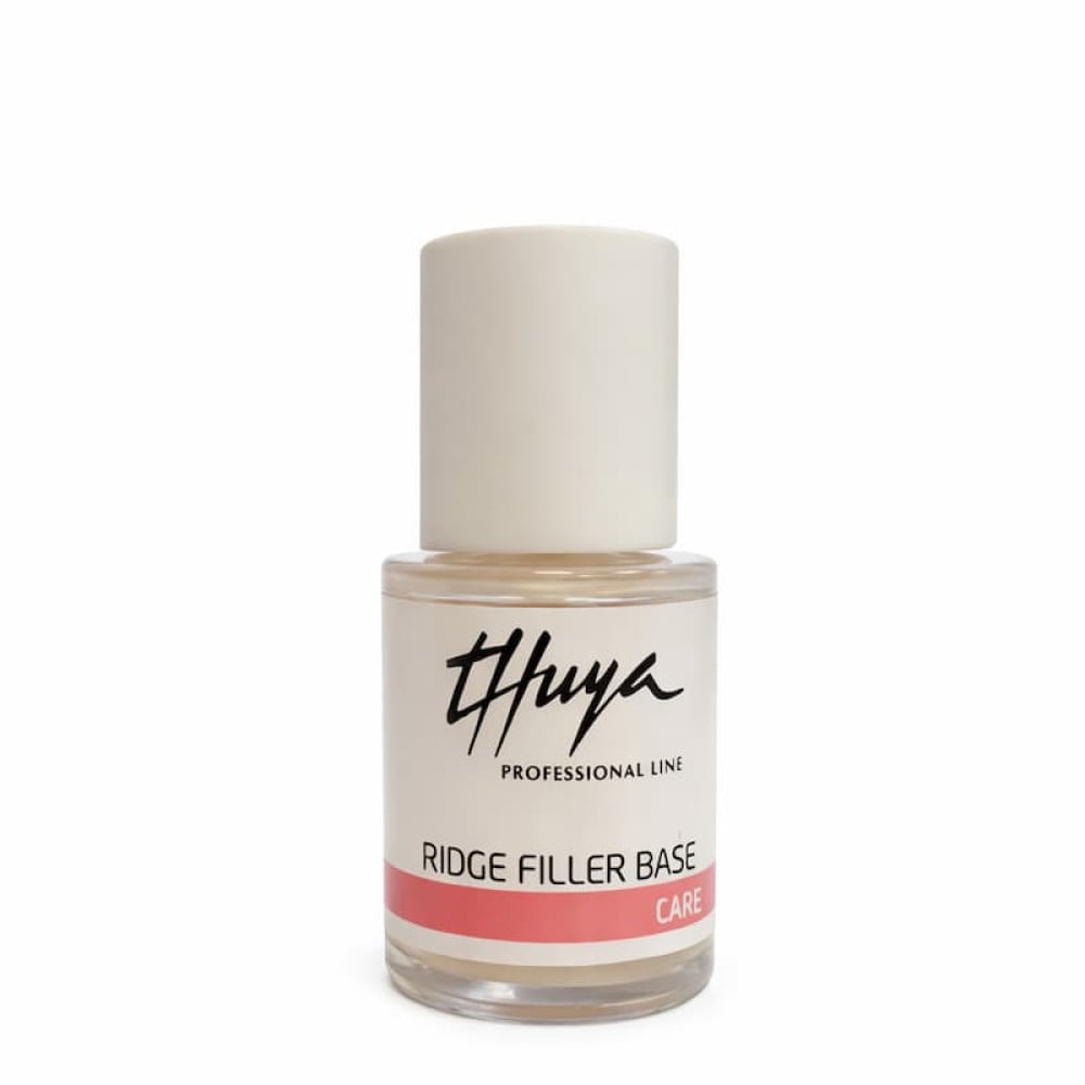 База для вирівнювання нігтьової пластини Thuya Professional Ridge Filler Base Care 14 мл База для вирівнювання нігтьової пластини Thuya Professional Ridge Filler Base Care 14 мл