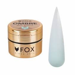 Гель-фарба F.O.X Ombre Gel Paint 002 без липкого шару тіффані 5 мл