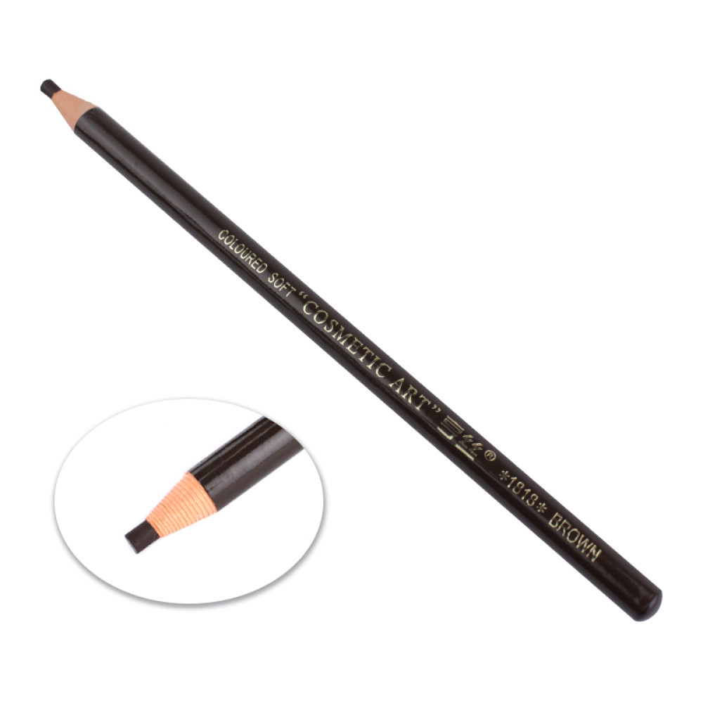 Олівець для мікроблейдінга Cosmetic Art Brown 03. коричневий