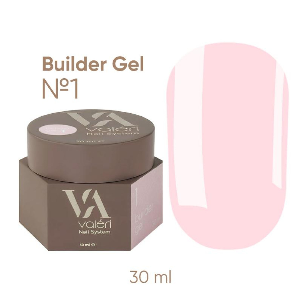 Гель для нарощування Valeri Builder Gel 001 30 мл