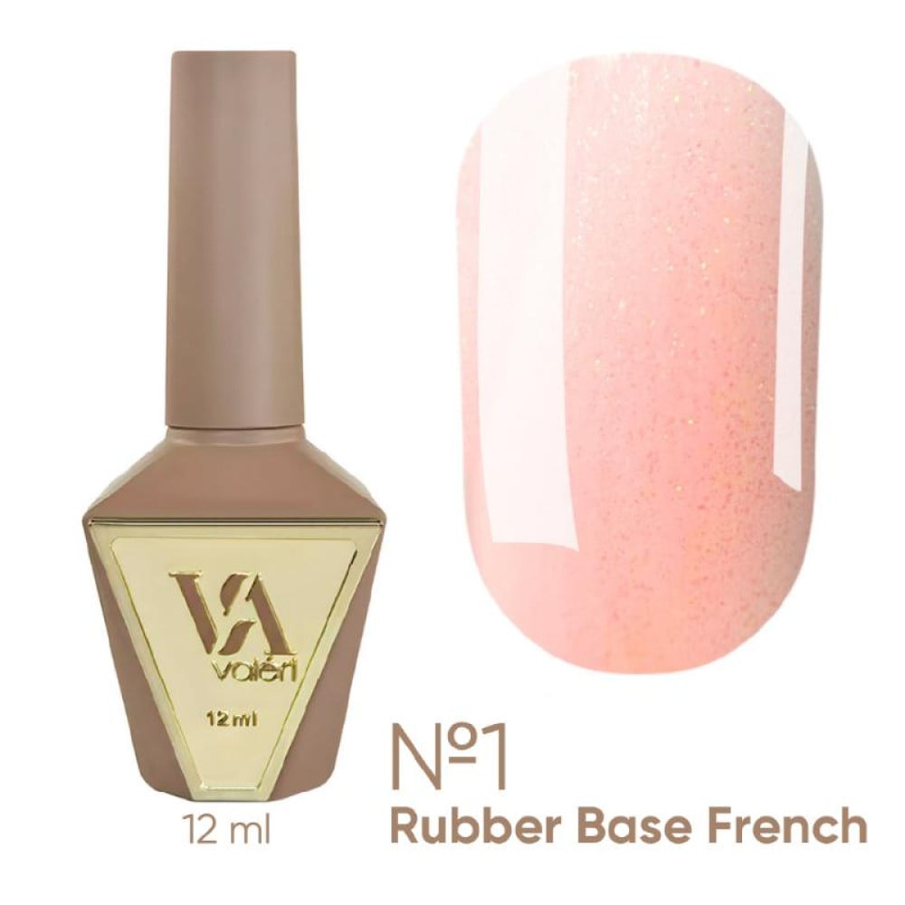 База камуфлююча для гель-лаку Valeri Rubber French Base 001 12 мл