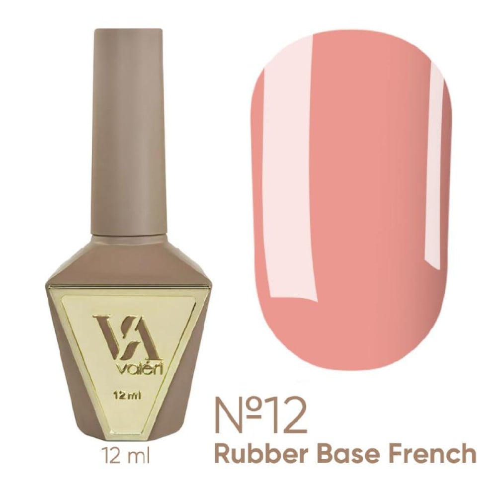 База камуфлююча для гель-лаку Valeri Rubber French Base 012 12 мл