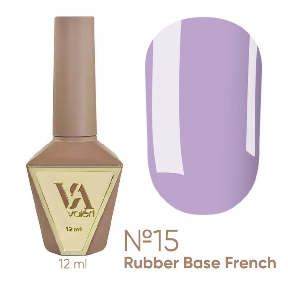 База камуфлююча для гель-лаку Valeri Rubber French Base 015 12 мл