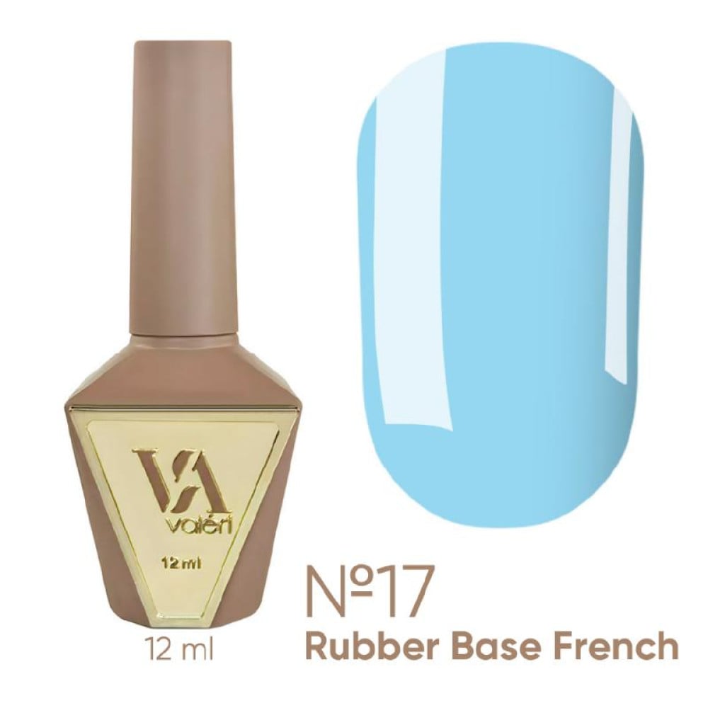 База камуфлююча для гель-лаку Valeri Rubber French Base 017 12 мл