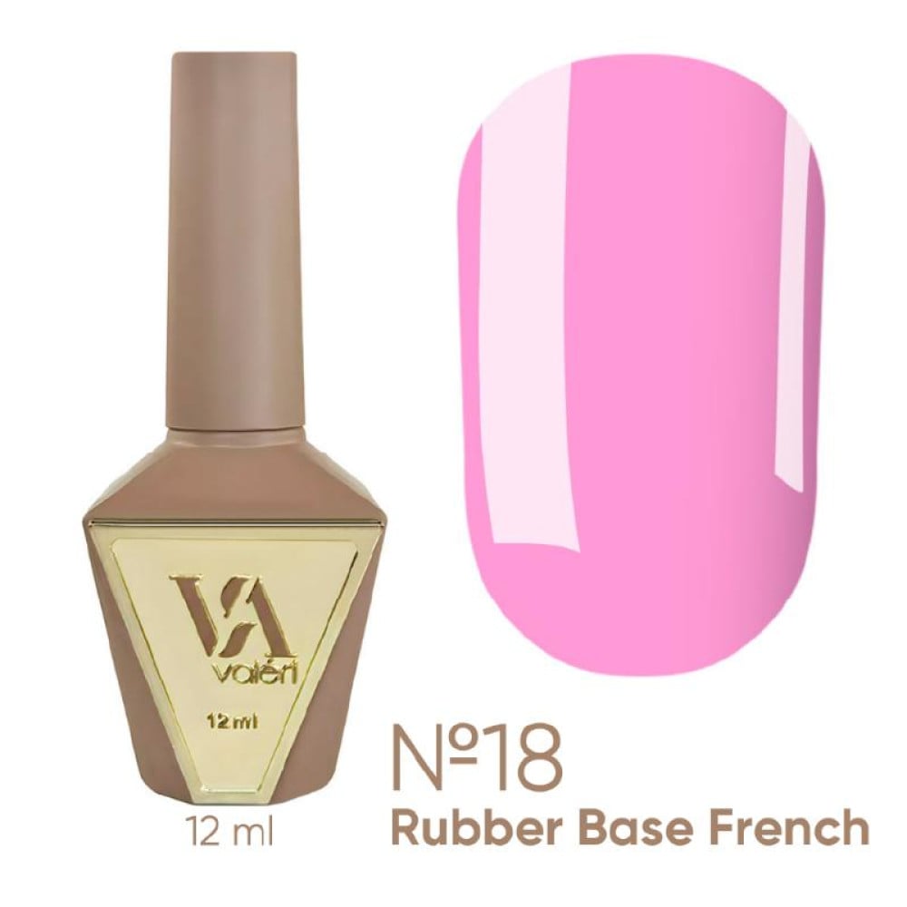 База камуфлююча для гель-лаку Valeri Rubber French Base 018 12 мл