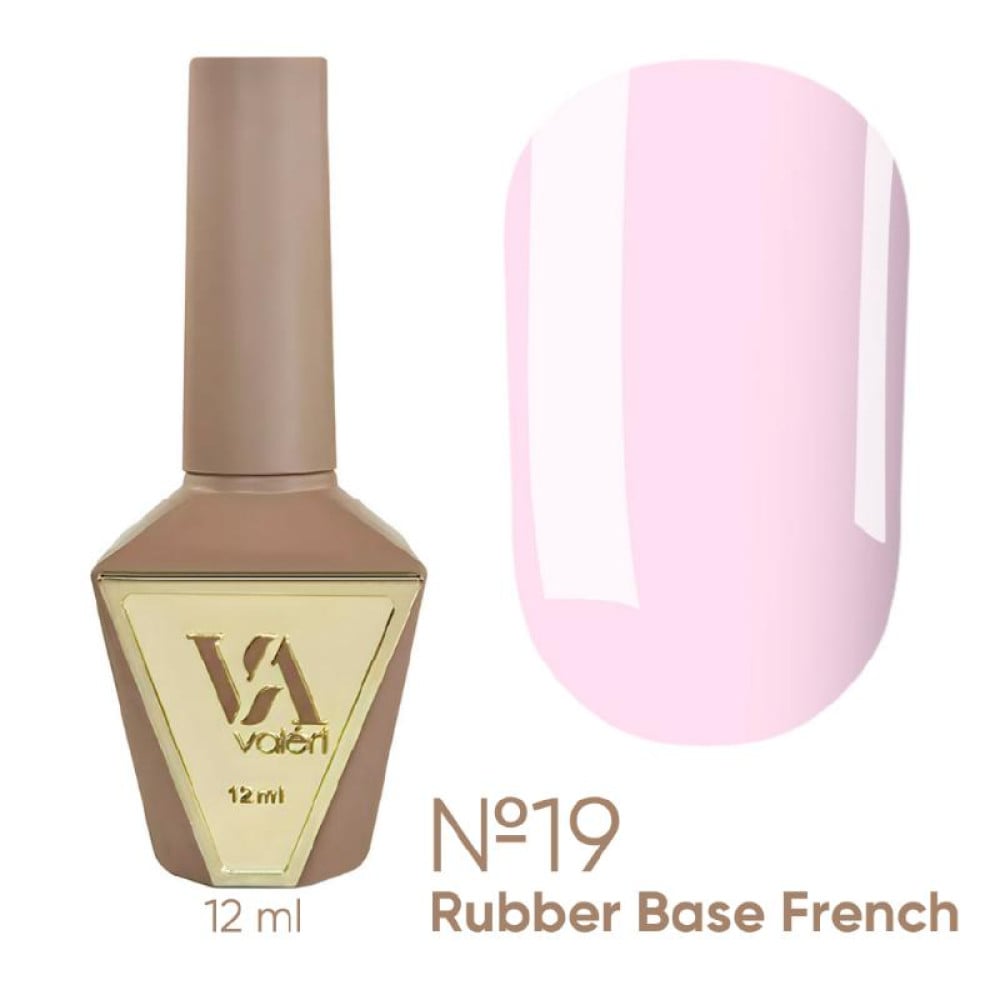 База камуфлююча для гель-лаку Valeri Rubber French Base 019 12 мл