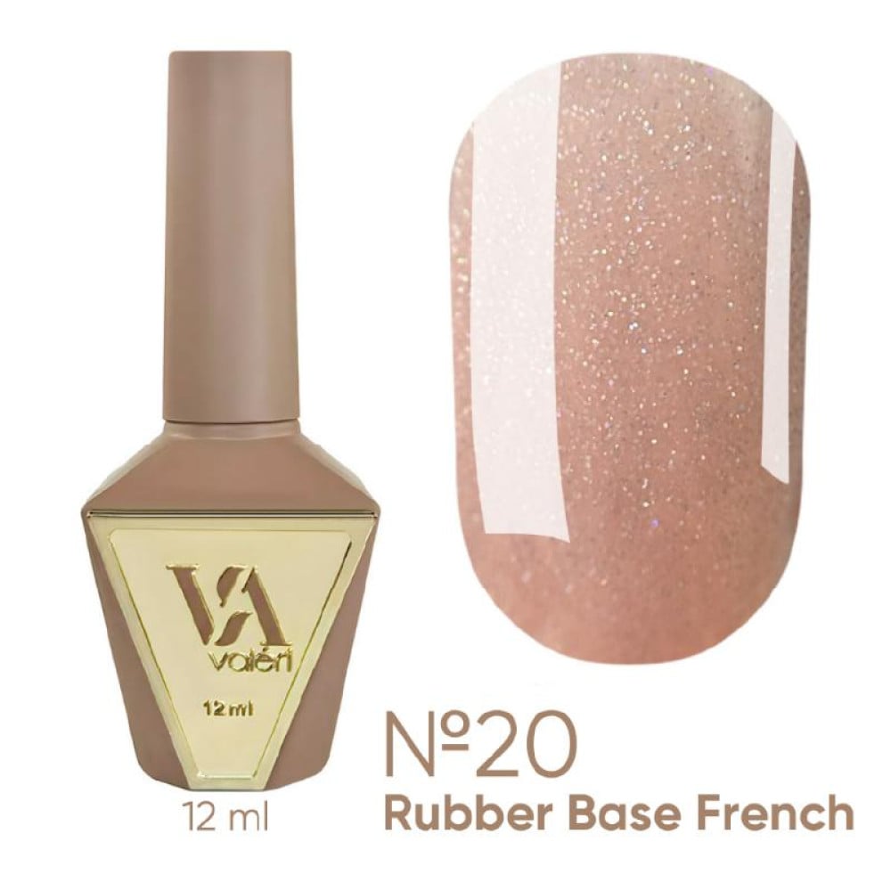 База камуфлююча для гель-лаку Valeri Rubber French Base 020 12 мл