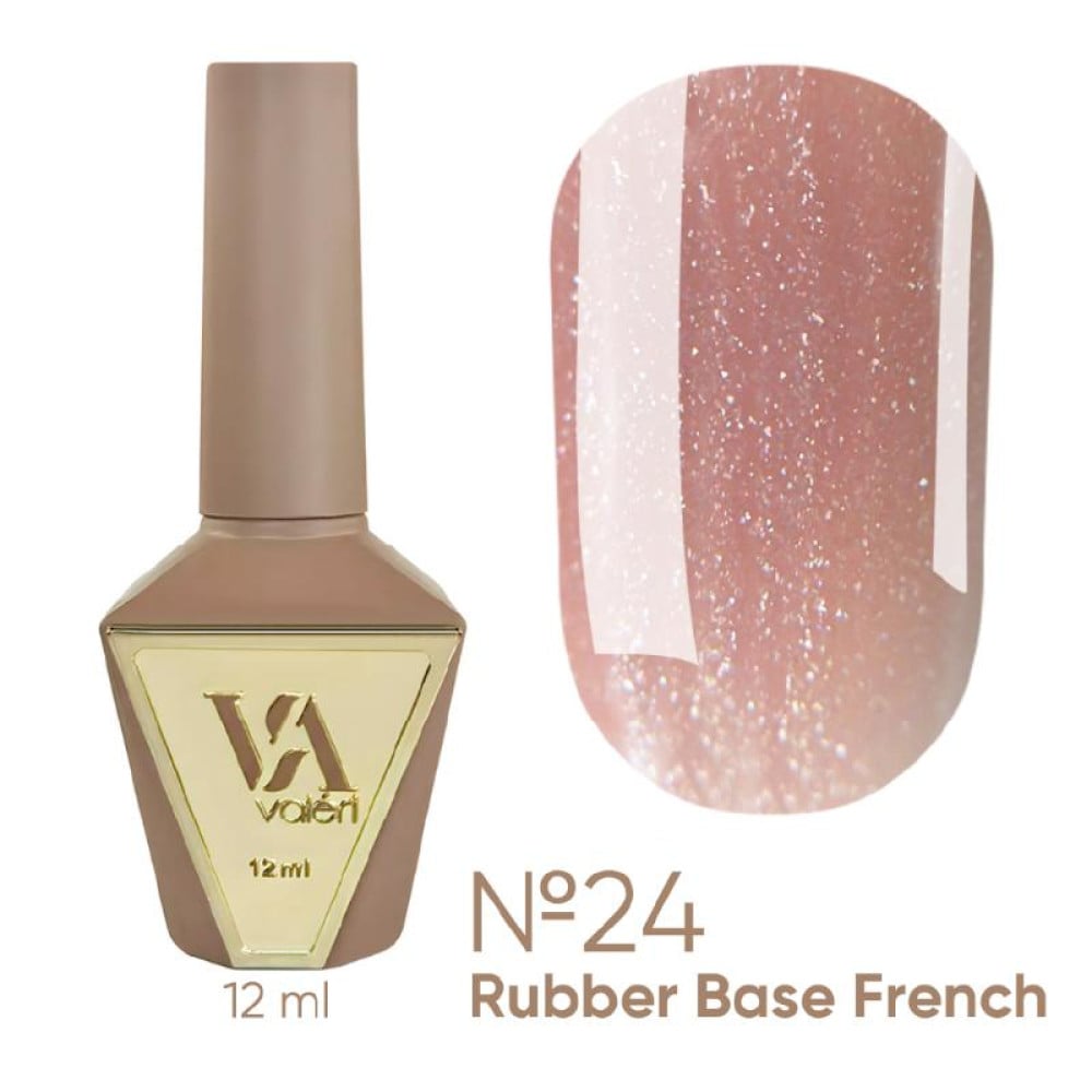 База камуфлююча для гель-лаку Valeri Rubber French Base 024 12 мл