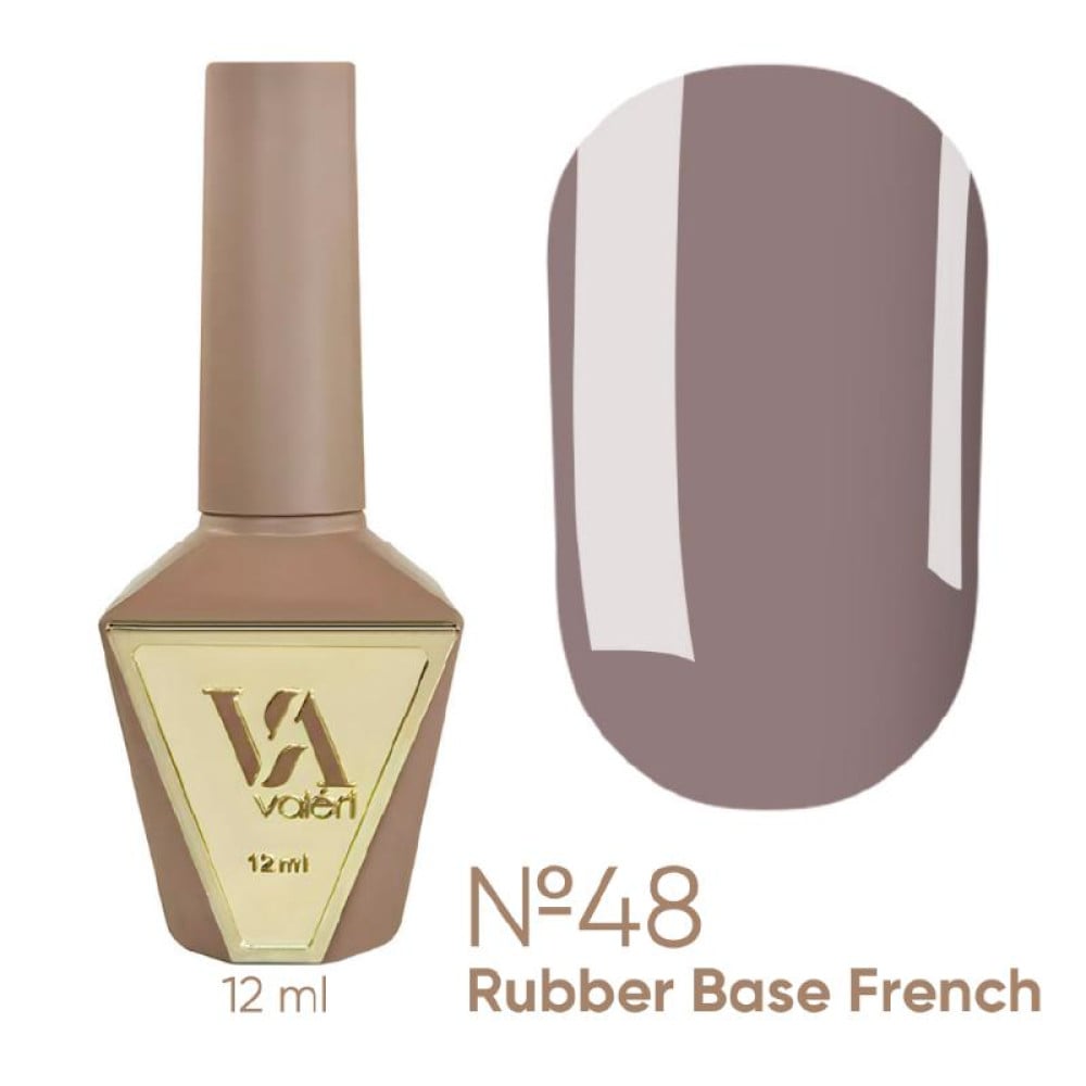 База камуфлююча для гель-лаку Valeri Rubber French Color Base 048 12 мл