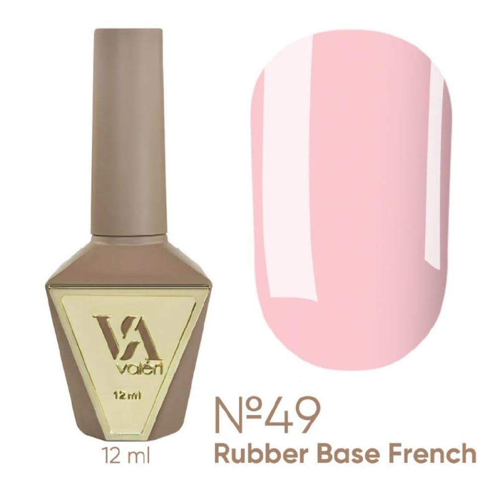 База камуфлююча для гель-лаку Valeri Rubber French Color Base 049 12 мл